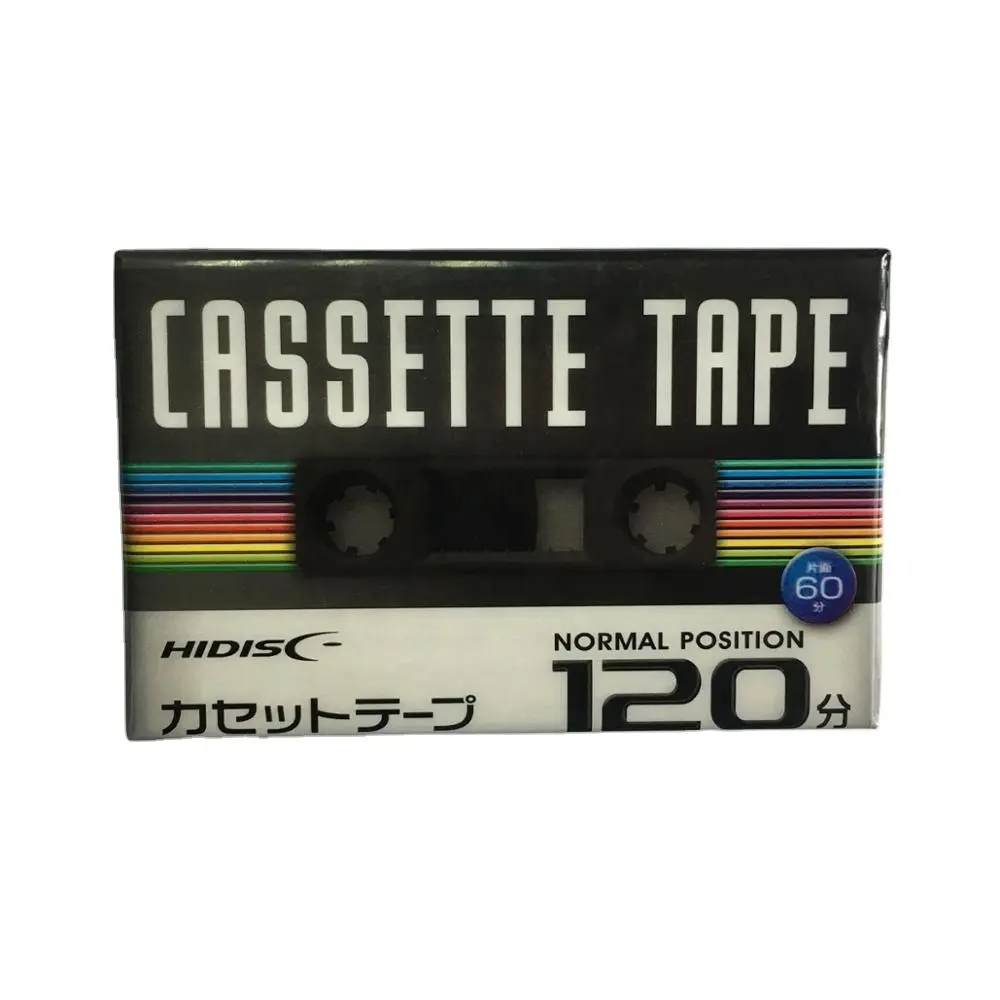 120min blank Audio Cassette Tape reliable factory with 30 years