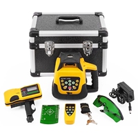 Kit laser rotatif vert VEVOR 500M + trépied en aluminium 1,65M + mire laser 5M sans batterie