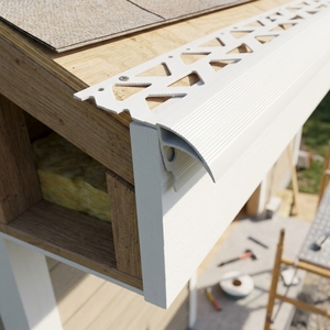 Profilo Angolare in PVC di Alta Qualità Serie Gypsum Line, Accessori <span class=keywords><strong>per</strong></span> Bordi <span class=keywords><strong>Piastrelle</strong></span>, Protezione <span class=keywords><strong>per</strong></span> Angoli e Bordi - Product Image 2