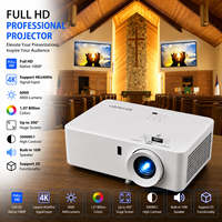 Projecteur laser portable Sharp XG-TK456ZA 1080P 6000 Lumens 0.65DMD Installation à 360° pour Églises et Cultes
