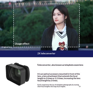 Kit de Filtros de Lente Magnética Macro Gran Angular Teleobjetivo 10X 12.5X para Fotografía, Accesorios de Microfotografía para DJI Osmo Pocket 3 / Pocket - Product Image 6