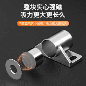 Cabinet <b>Door</b> Magnetic <b>Catch</b> Zinc Alloy Non Detachable <b>Door</b> Mount Multiple Colors For Wardrobe Cabinet Furniture - Product Image 4