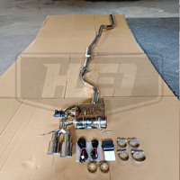 Pour BMW X1 E84 : Kit d'échappement Catback avec valve électronique pour améliorer les performances et embouts de mouvement de valve