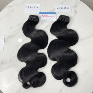Extensiones de Cabello Humano 100% de Alta Calidad, Trama a Máquina, Doble Trama, Ondulado al Vapor, Cabello Virgen Vietnamita en Paquetes - Product Image 6