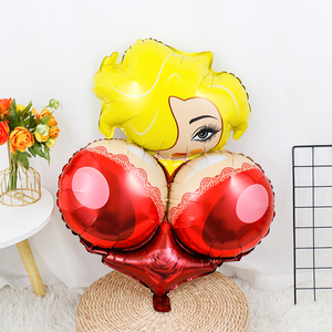 Addio al nubilato palloncini adulti san valentino difficili giocattoli per feste pene in alluminio palloncino biancheria intima palloncini <span class=keywords><strong>sesso</strong></span> gallina notte - Product Image 4