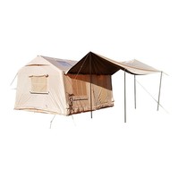 Tente de camping gonflable Oxford pour pique-nique et randonnée en plein air, tente de camping gonflable imperméable avec coussin d'air
