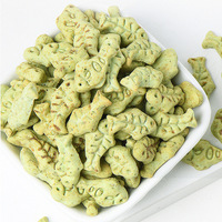 Biscuits de poisson riches en protéines aromatisés à la menthe Farmer's Ranch pour chats adultes de petites races et chatons - Collations écologiques pour chats, vitamines