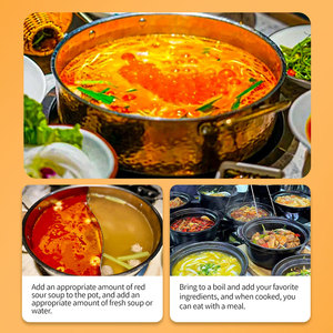 Zuppa commerciale Guizhou specialità zuppa rossa acida autentica Miaojia commerciale zuppa acida base di pesce - Product Image 3