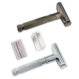 New Style Adjustable Double Edged <strong>Razor</strong> 1-6 Adjust Sharpness Metal Manual <strong>Razor</strong> for Men's Care - Product Image 4
