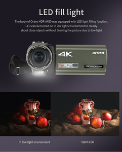 Caméscope numérique professionnel ORDRO <span class=keywords><strong>4K</strong></span> UHD AX60 avec mise au point automatique pour vlog - Product Image 2
