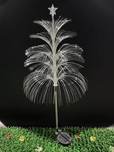 โคมไฟ LED พลังงานแสงอาทิตย์กลางแจ้งทันสมัย กันน้ำ สำหรับสวน แสงสีขาวอบอุ่น ตัวโคมทำจาก PMMA/PP มาตรฐาน IP65 ควบคุมแบบไร้สาย - Product Image 5