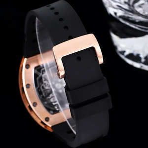 Relojes Mecánicos para Hombre, Reloj RM 011, Material Metálico, Cronógrafo Flyback, Estilo Moderno, Reloj Automático de Lujo, Calidad <span class=keywords><strong>Rose</strong></span>, Nuevo - Product Image 6