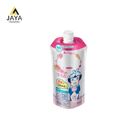 Pochette à bec imprimé gravure avec logo personnalisé sac d'emballage de liquide rechargeable pochette debout étanche recyclable pour shampoing lotion