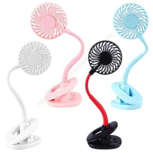 Ventilador de Mano Recargable AAA10 al por Mayor, Mini Ventilador USB Portátil con Luz Nocturna LED para Escritorio - Product Image 1