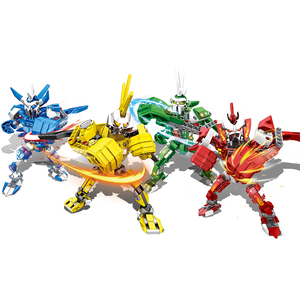 WOMA TOYS Marchio Proprio <span class=keywords><strong>Robot</strong></span> da Combattimento 4 in 1 Ultimate Fist Trasformabile Mattoncini da Costruzione Fai-da-Te per Bambini <span class=keywords><strong>Giocattolo</strong></span> <span class=keywords><strong>Robot</strong></span> - Product Image 6