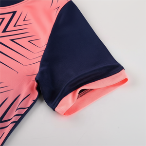 2025 venta al por mayor de secado rápido transpirable nuevo fútbol Jersey conjuntos de fútbol personalizado Club fútbol chándal 100% poliéster cuello en V - Product Image 1