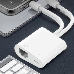 <span class=keywords><strong>Hub</strong></span> <span class=keywords><strong>USB</strong></span>-<span class=keywords><strong>C</strong></span> 2 en 1 con 2 Puertos, Carga Rápida, <span class=keywords><strong>Ethernet</strong></span> LAN y 2 Puertos <span class=keywords><strong>USB</strong></span> 2.1 para Macbook Pro y Laptops Tipo <span class=keywords><strong>C</strong></span> - Datos - Product Image 5