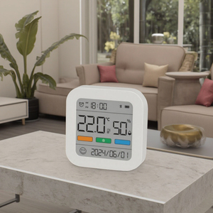 Độ Chính Xác Cao Trong Nhà Điện Tử Đồng Hồ Kỹ Thuật Số Khô & Ướt Nhiệt Kế Phòng Bé Hộ Gia Đình Meter Thiết Bị Dễ Dàng Để Đọc Cho Bé Phòng - Product Image 5