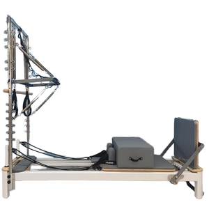 Réformateur de Pilates classique Yoga exercice de musculation réformateur de Pilates en aluminium avec tour - Product Image 1