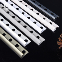 Bordure en métal aluminium 1/8 pour les fenêtres
