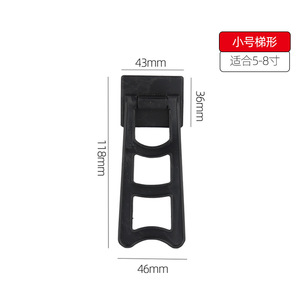 Trapezoidal Picture <b>Frame</b> Stand 187mm Height Plastic Support For 12-16 Inch <b>Frames</b> Home Decor - Product Image 2