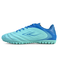 SAIFEINU NOUVEAU 2026 Chaussures de football TF pour hommes, crampons d'entraînement antidérapants pour gazon artificiel, tige en cuir microfibre, semelle extérieure en caoutchouc