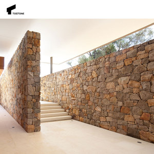 Tostone Terre Tones Usine Taille Personnalisée Extérieur Orange Mur <span class=keywords><strong>Pavé</strong></span> <span class=keywords><strong>Pierre</strong></span> pour Extérieur <span class=keywords><strong>Jardin</strong></span> Paysage Maison Villa Décoration - Product Image 3