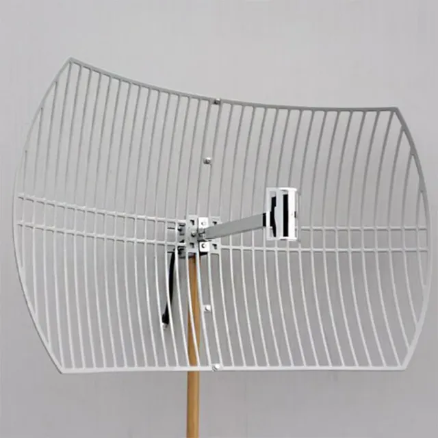 Ultra Long Range WiFi Extender Directional Parabolic Grid High-Speed Signal Booster Outdoor Vertical 2.4g Alfa Antenna