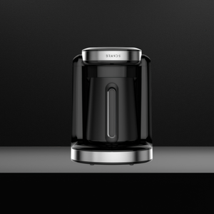 Cafetière électrique turque portable professionnelle Unitech, automatique, autonome, style <span class=keywords><strong>Bialetti</strong></span>, usage commercial, capacité de 4 tasses - Product Image 2