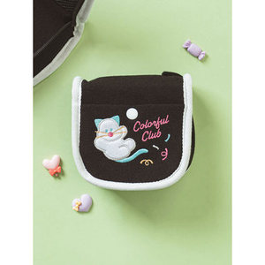 Borse a secchiello eleganti da donna con tasche nere - Product Image 1