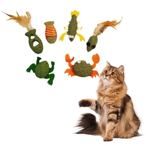 Vật nuôi răng hàm đồ chơi Bạc Hà an toàn khỏe mạnh toynip mèo <span class=keywords><strong>catnip</strong></span> Bóng đồ chơi động vật Mèo mọc răng nhai đồ chơi - Product Image 1