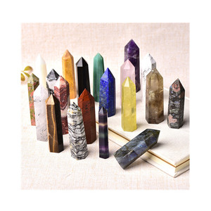 <span class=keywords><strong>Vente</strong></span> <span class=keywords><strong>en</strong></span> gros de cristaux naturels de quartz rose poli, pierres de guérison tour mélange de couleurs pour la peinture, décorations sur le thème de mascotte - Product Image 1