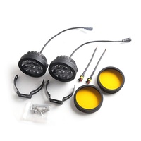 Nouveaux phares LED Sanvi S07 avec lentille de projecteur 120W 6000K/3000K IP67 étanche, 3 lentilles, projecteur pour voiture, moto, éclairage automobile