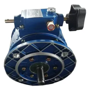 Helical Stepless Motor Variator Motor Worm Gearbox For Construction Works Driving Motion