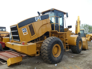 Excelente cargador de ruedas Caterpillar 966G usado a la venta de segunda mano con motor central y tipo de retroexcavadora de caja de cambios en stock - Product Image 2