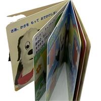 Livres d'histoires pour enfants en carton rigide recyclable et écologique, impression 3D pop-up, papier offset, papier artistique, tailles personnalisées, impression sur carton