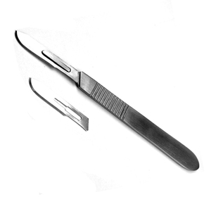 Scalpels chirurgicaux manuels entièrement en acier inoxydable, designs et tailles personnalisés, vente chaude, prix bas, haute qualité, scalpels et lames chirurgicales manuels - Product Image 1
