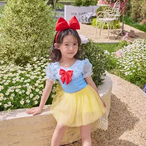 High Quality Kids Summer Swimsuit Dress For Girl Children 2024 With Skirt Ruffles Swimwear Custom Cute Beachwear 1 Piece OEM