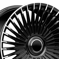 Jantes forgées 6061-T6 noir mat multi-rayons 5x120 19 20 21 pouces finition personnalisée pour Range Rover Sport