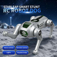 Aismartlink RC ROBOTER-HUND KI Ferngesteuerter Roboterhund, Intelligente Sprachsteuerung, Programmierbares Elektrisches Spielzeug für Kinder