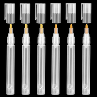 Marqueur graffiti rechargeable vide en plastique de 3 mm, en gros, en stock