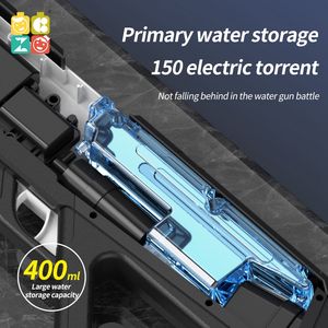 ปืนฉีดน้ำ CZ CZ สำหรับเด็กและผู้ใหญ่ songkran ของเล่นปืนฉีดน้ำอัตโนมัติกันรั่วปืนฉีดน้ำไฟฟ้าของเล่นกลางแจ้งสำหรับฤดูร้อน - Product Image 5