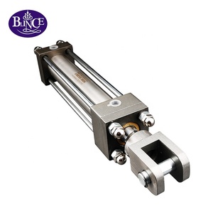 กระบอกสูบไฮดรอลิกแบบสองทางสำหรับรถขุดขนาดเล็ก Blince Steel 2 3 ตัน แบบสั่งทำพิเศษ ระยะชักยาว รับน้ำหนักมาก พร้อมกระบอกสูบไทรอร์ด - Product Image 2
