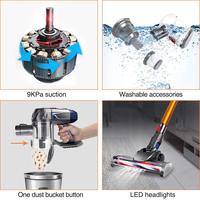 Aspirateur balai sans fil OEM Manson, brosse de nettoyage électrique sans fil pour la maison et les canapés, fonction sèche, alimenté par batterie