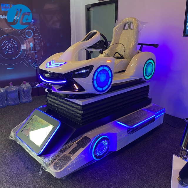 Indoor Outdoor VR Racing Simulator Full Motion Platform Car Driving Training Simulator Virtual Reality Race Chair Machine