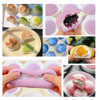 Machine automatique Longyu pour la fabrication de mochi daifuku aux fruits et aux fraises, en acier inoxydable, pour les usines de desserts