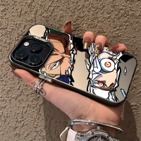 Coque de téléphone portable antichoc en TPU+PC avec motif de dessin animé One Piece pour iPhone 17 Pro Max et 16 Nouveau Modèle