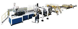 PC <strong>Polycarbonate</strong> Waved Hollow Soild Corrugated Plastic Sheet Extruder Production Line - Product Image 3