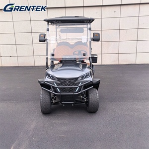 Voiturette de golf électrique professionnelle 2+2 places avec batterie au lithium, personnalisable, fabriquée en Chine pour usage privé - Product Image 3