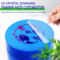 Étiquettes autocollantes personnalisées avec logo imprimé, écologiques, en PVC imperméable, avec estampage à chaud doré, transfert UV, réutilisables, durables, pour lunettes, aliments et boissons